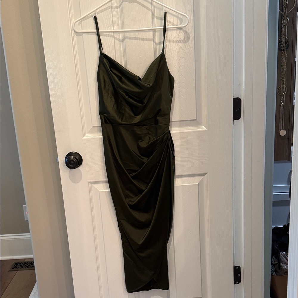 Not Rated Olive Midi Dress